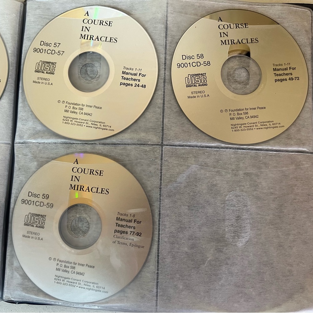 A Course In Miracles CD Audio Series - Picture 4 of 4
